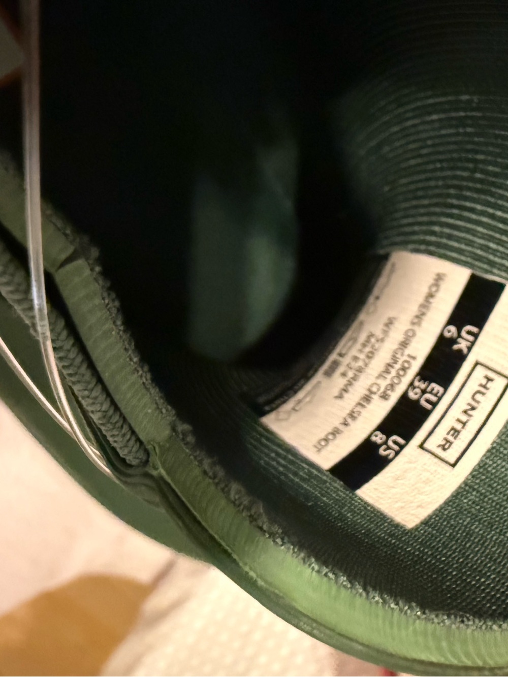 Hunter Red Logo Shoe Box - Picture 5 of 5